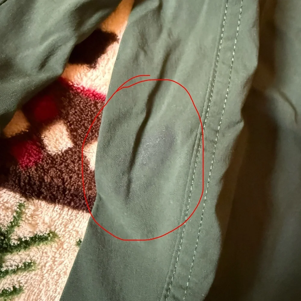 REI Dark Green Women's Cargo Travel Pants - Picture 8 of 8